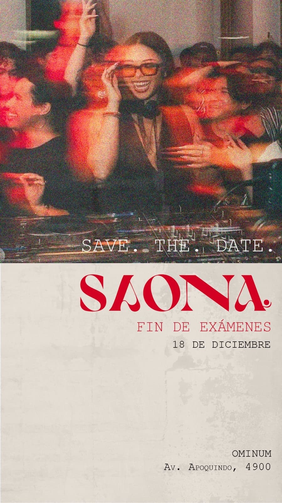 THE LAST SAONA OF 2025 image}